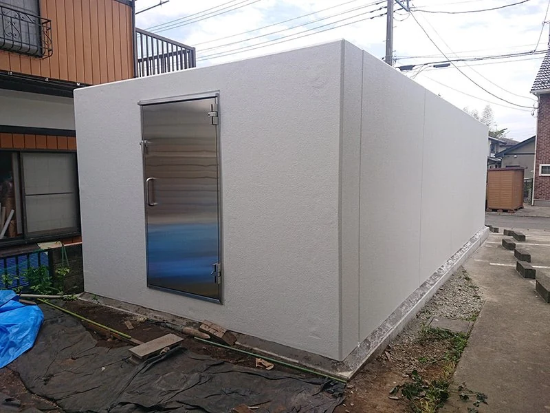 核機能＋暴風・台風・竜巻・耐震を一棟に（栃木県・個人宅）の施工写真